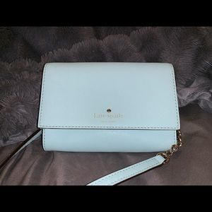 Light blue Kate Spade crossbody